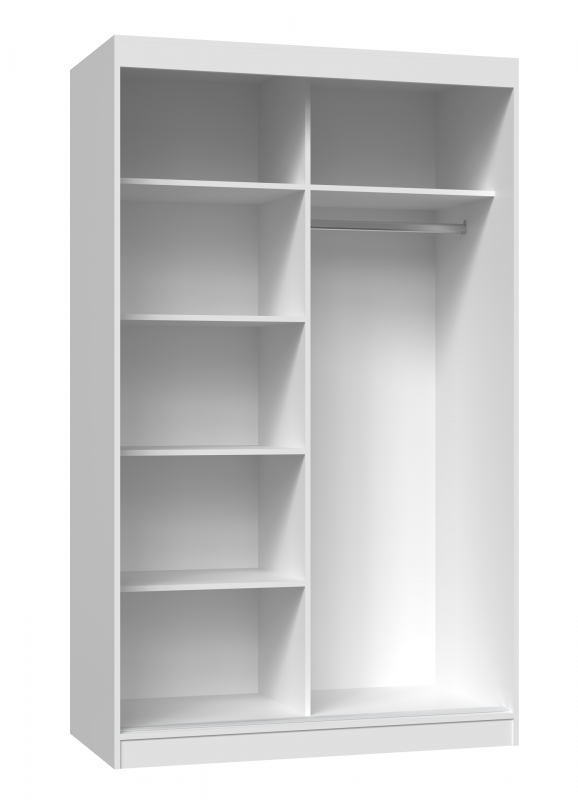 Szafa przesuwna Iga do sypialni 120 cm dąb artisan