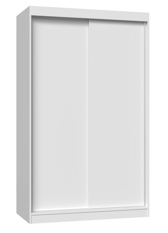 Szafa przesuwna Iga do sypialni 120 cm biały