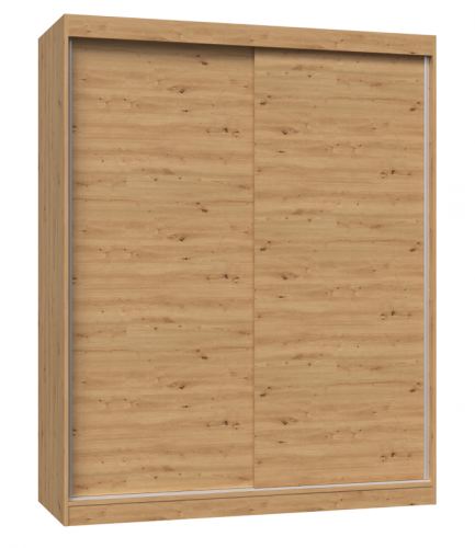 Szafa przesuwna Iga do sypialni 160 cm dąb artisan