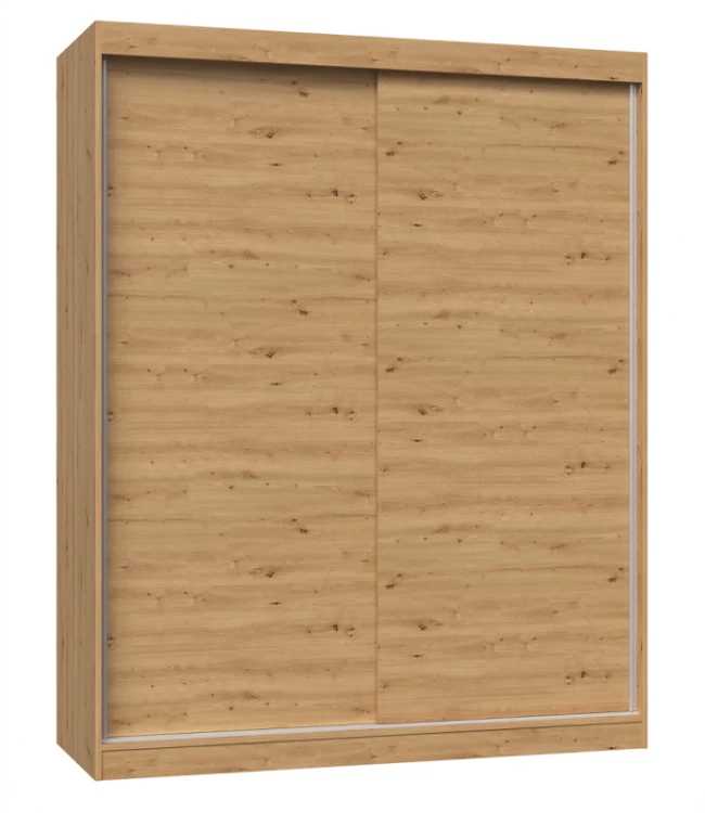 Szafa przesuwna Iga do sypialni 160 cm dąb artisan