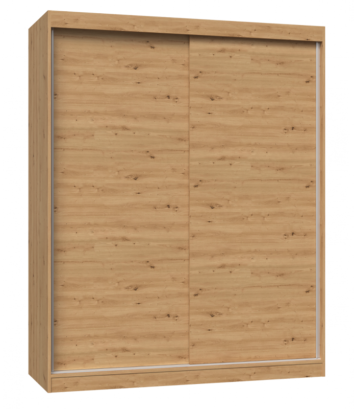 Szafa przesuwna Iga do sypialni 160 cm dąb artisan