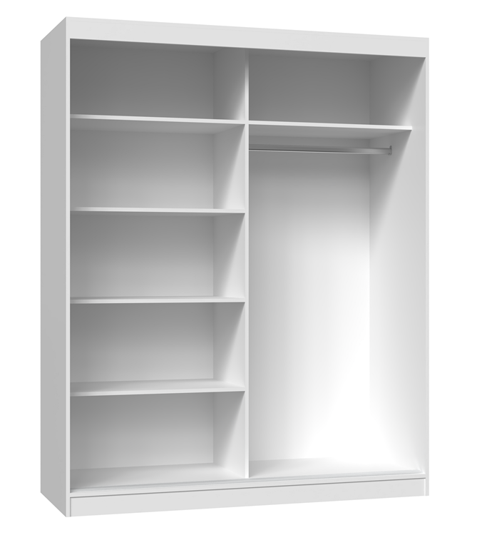 Szafa przesuwna Iga do sypialni 160 cm dąb artisan