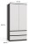 Szafa Malwa SS-90 dwudrzwiowa z szufladami 90 cm antracyt/biały