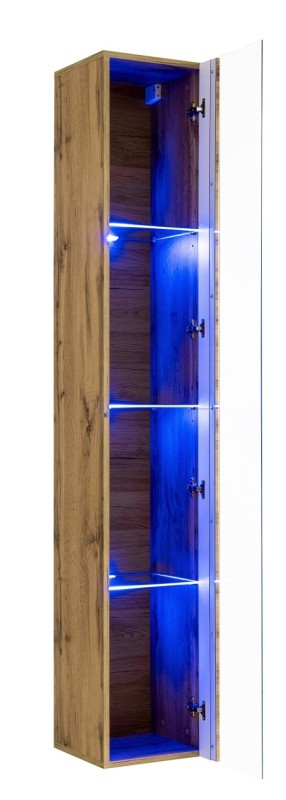 Witryna Switch WW 1 wisząca wysoka do salonu wotan