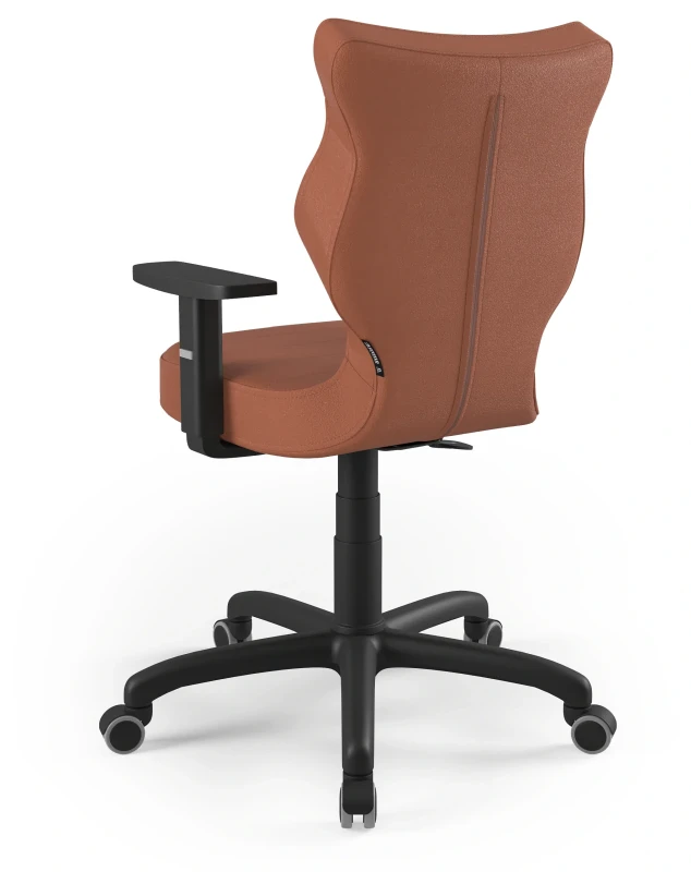 Krzesło biurowe obrotowe do biurka Arco wzrost 159-188 cm czarna podstawa kółka - Vega 2