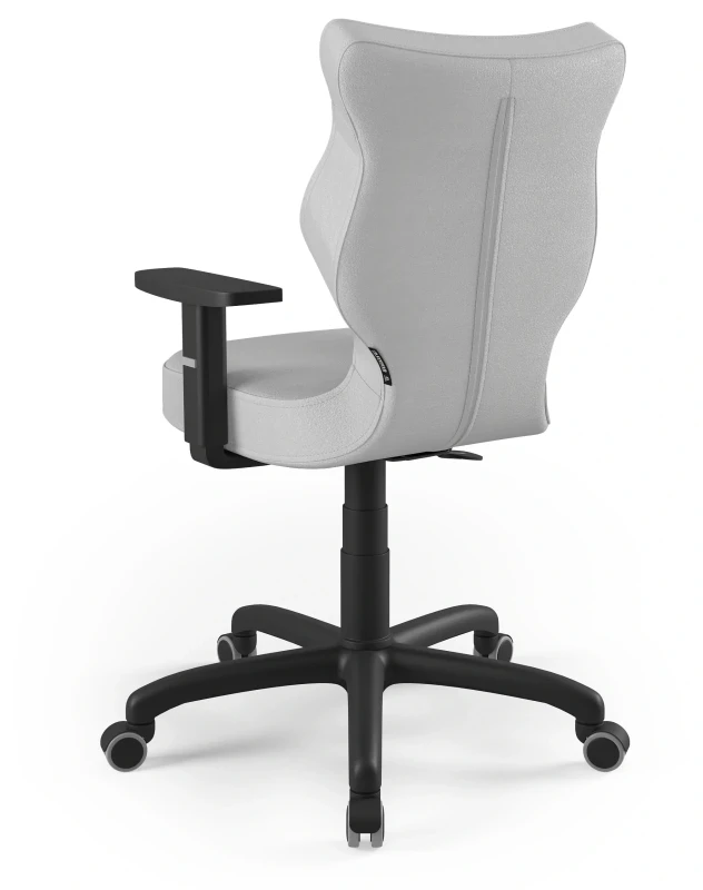 Krzesło biurowe obrotowe do biurka Arco wzrost 159-188 cm czarna podstawa kółka - Vega 3