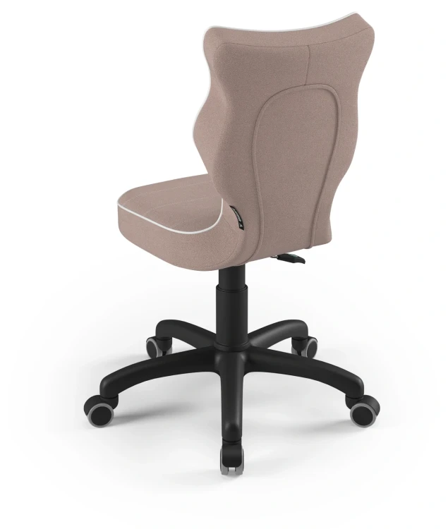 Krzesło dziecięce obrotowe do biurka Petit wzrost 119-159 cm czarna podstawa kółka - Jasmine 8