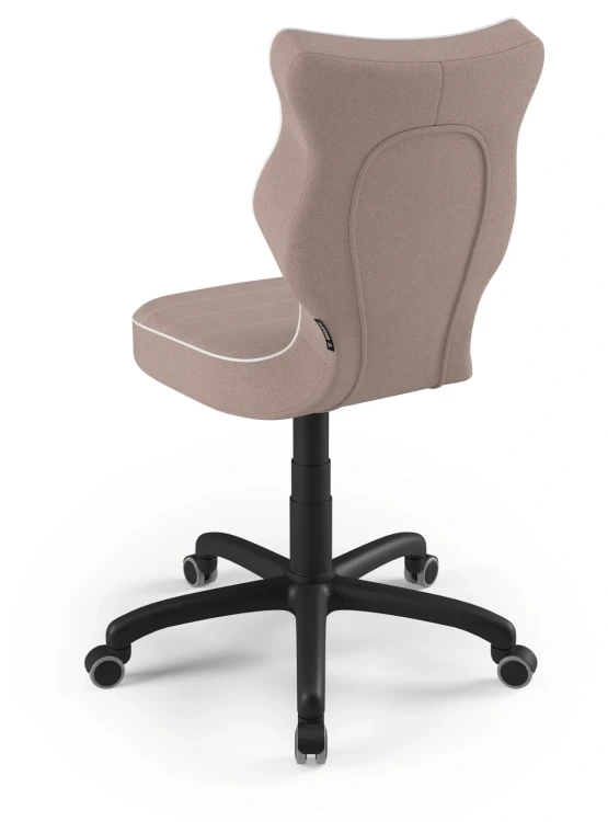 8c7ce727052ca8ddae1a463b7f84e4c8Krzesło młodzieżowe obrotowe do biurka Petit wzrost 146-188 cm czarna podstawa kółka - Jasmine 8