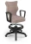 Krzesło młodzieżowe obrotowe do biurka Norm wzrost 146-188 cm czarna podstawa kółka z podnóżkiem - Jasmine 8