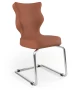 Krzesło konferencyjne ergonomiczne Nero wzrost 159-188 cm chromowana podstawa - Vega 2