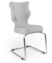 Krzesło konferencyjne ergonomiczne Nero wzrost 159-188 cm chromowana podstawa - Vega 3