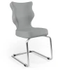 Krzesło konferencyjne ergonomiczne Nero wzrost 159-188 cm chromowana podstawa - Vega 33