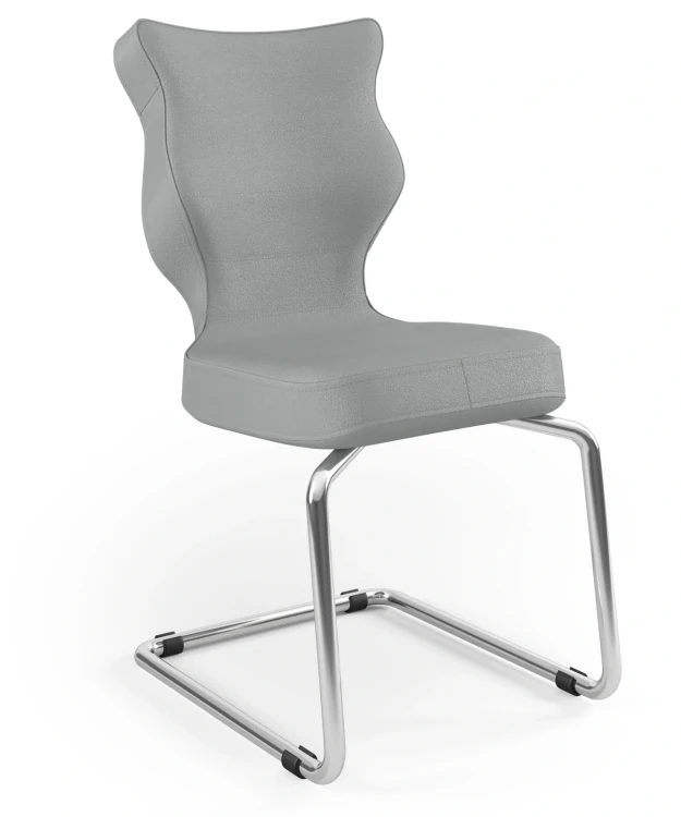 Krzesło konferencyjne ergonomiczne Nero wzrost 159-188 cm chromowana podstawa - Vega 33