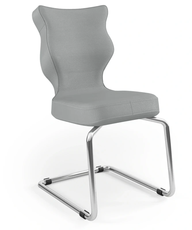 Krzesło konferencyjne ergonomiczne Nero wzrost 159-188 cm chromowana podstawa - Vega 33