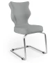 Krzesło konferencyjne ergonomiczne Nero wzrost 159-188 cm chromowana podstawa - Vega 33