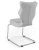 Krzesło konferencyjne ergonomiczne Nero wzrost 159-188 cm chromowana podstawa - Vega 3