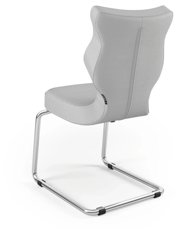 Krzesło konferencyjne ergonomiczne Nero wzrost 159-188 cm chromowana podstawa - Vega 3