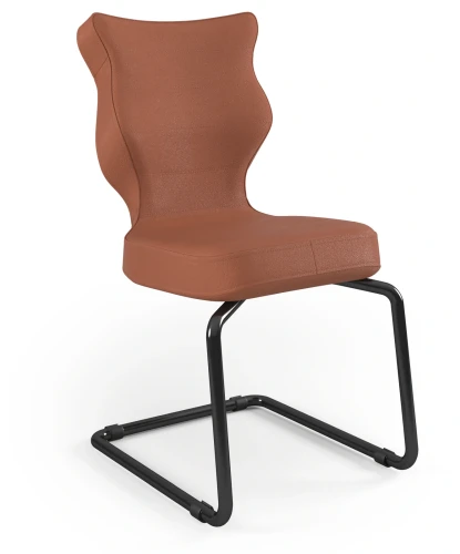 Krzesło konferencyjne ergonomiczne Nero wzrost 159-188 cm czarna podstawa