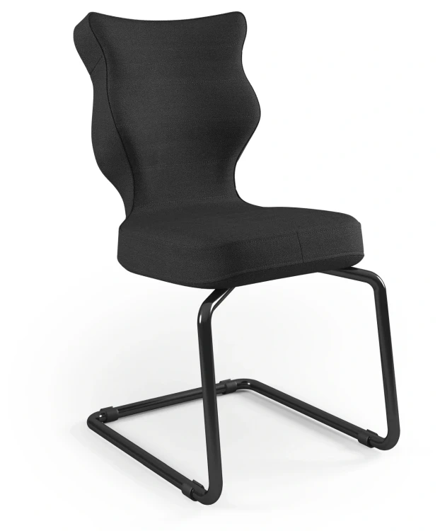 Krzesło konferencyjne ergonomiczne Nero wzrost 159-188 cm czarna podstawa - Solar 1