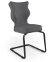 Krzesło konferencyjne ergonomiczne Nero wzrost 159-188 cm czarna podstawa - Solar 33