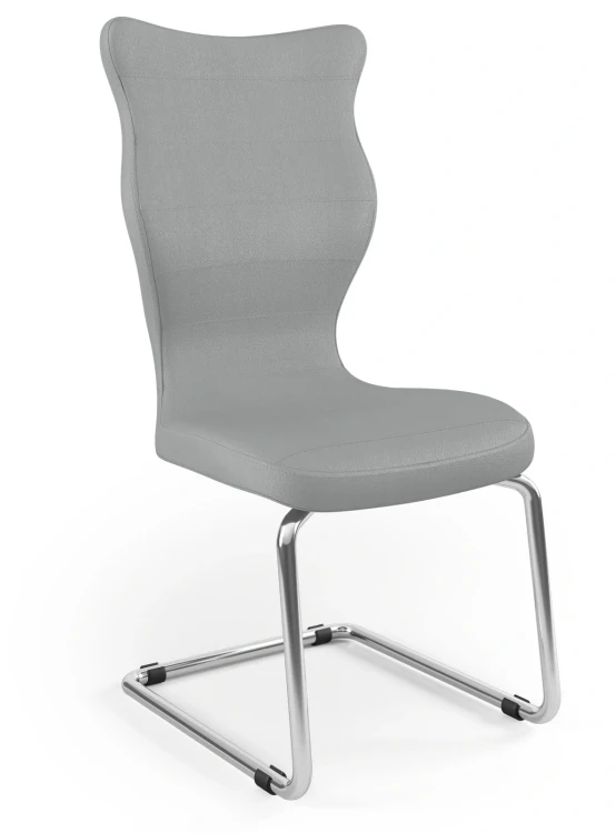 Krzesło konferencyjne ergonomiczne Nero wzrost powyżej 188 cm chromowana podstawa - Vega 33