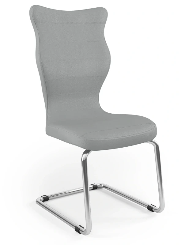 Krzesło konferencyjne ergonomiczne Nero wzrost powyżej 188 cm chromowana podstawa - Vega 33