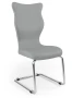 Krzesło konferencyjne ergonomiczne Nero wzrost powyżej 188 cm chromowana podstawa - Vega 33