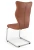 Krzesło konferencyjne ergonomiczne Nero wzrost powyżej 188 cm chromowana podstawa - Vega 2