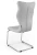 Krzesło konferencyjne ergonomiczne Nero wzrost powyżej 188 cm chromowana podstawa - Vega 3