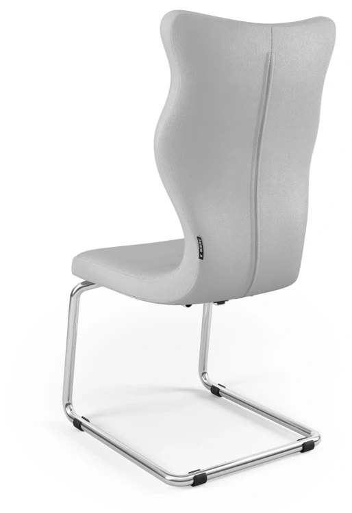 Krzesło konferencyjne ergonomiczne Nero wzrost powyżej 188 cm chromowana podstawa - Vega 3