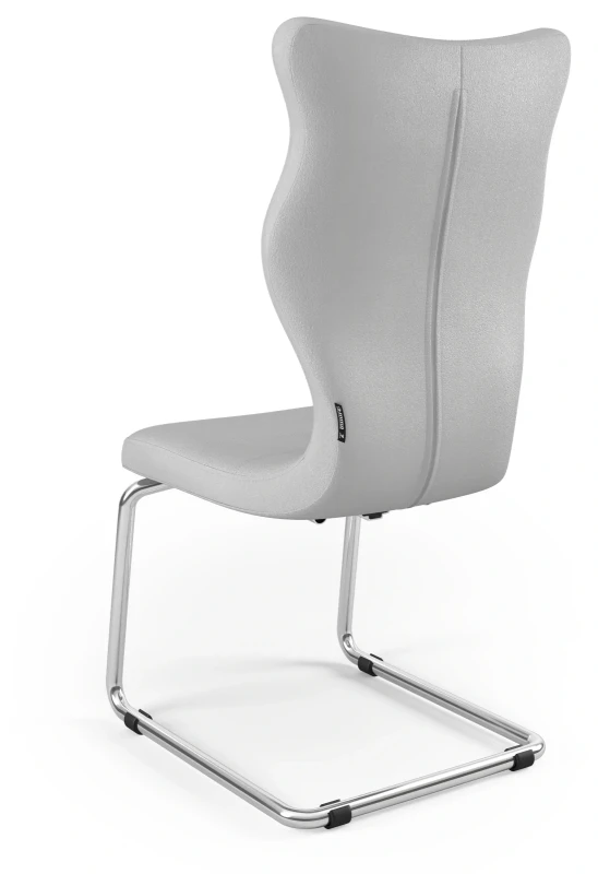 Krzesło konferencyjne ergonomiczne Nero wzrost powyżej 188 cm chromowana podstawa - Vega 3