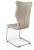 Krzesło konferencyjne ergonomiczne Nero wzrost powyżej 188 cm chromowana podstawa - Vega 26