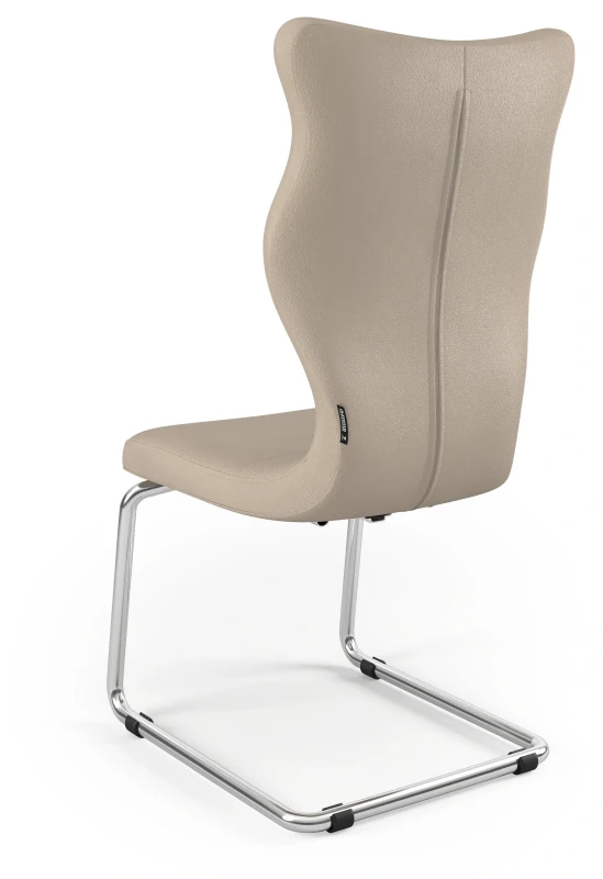 Krzesło konferencyjne ergonomiczne Nero wzrost powyżej 188 cm chromowana podstawa - Vega 26