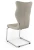 Krzesło konferencyjne ergonomiczne Nero wzrost powyżej 188 cm chromowana podstawa - Solar 26