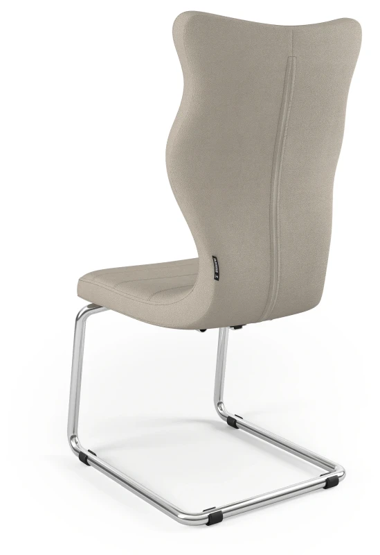 Krzesło konferencyjne ergonomiczne Nero wzrost powyżej 188 cm chromowana podstawa - Solar 26