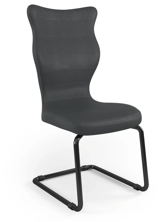 Krzesło konferencyjne ergonomiczne Nero wzrost powyżej 188 cm czarna podstawa - Vega 17