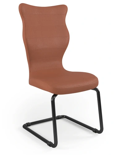 Krzesło konferencyjne ergonomiczne Nero wzrost powyżej 188 cm czarna podstawa