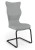 Krzesło konferencyjne ergonomiczne Nero wzrost powyżej 188 cm czarna podstawa - Vega 33