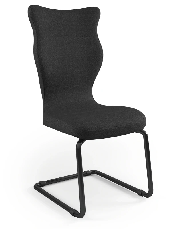 Krzesło konferencyjne ergonomiczne Nero wzrost powyżej 188 cm czarna podstawa - Solar 1