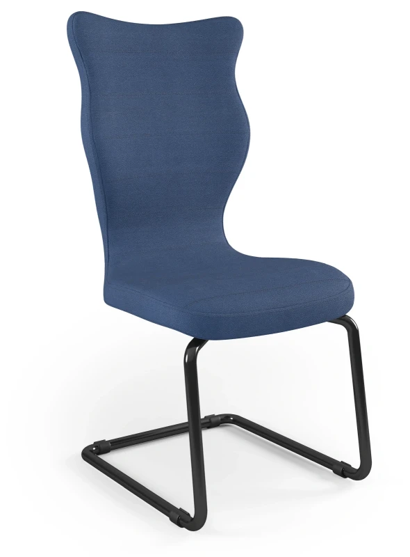 Krzesło konferencyjne ergonomiczne Nero wzrost powyżej 188 cm czarna podstawa - Solar 24