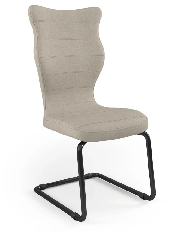 Krzesło konferencyjne ergonomiczne Nero wzrost powyżej 188 cm czarna podstawa - Solar 26
