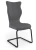 Krzesło konferencyjne ergonomiczne Nero wzrost powyżej 188 cm czarna podstawa - Solar 33