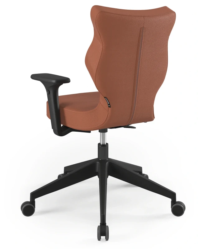 Krzesło biurowe obrotowe do biurka Nero Plus wzrost 159-188 cm czarna podstawa kółka - Vega 2