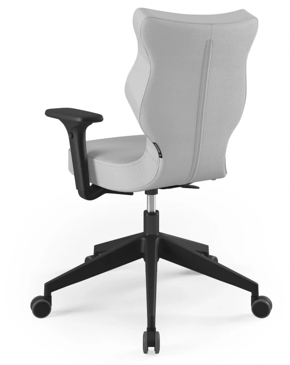 Krzesło biurowe obrotowe do biurka Nero Plus wzrost 159-188 cm czarna podstawa kółka - Vega 3
