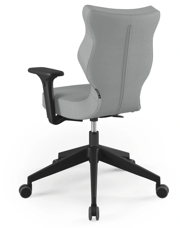 Krzesło biurowe obrotowe do biurka Nero Plus wzrost 159-188 cm czarna podstawa kółka - Vega 33