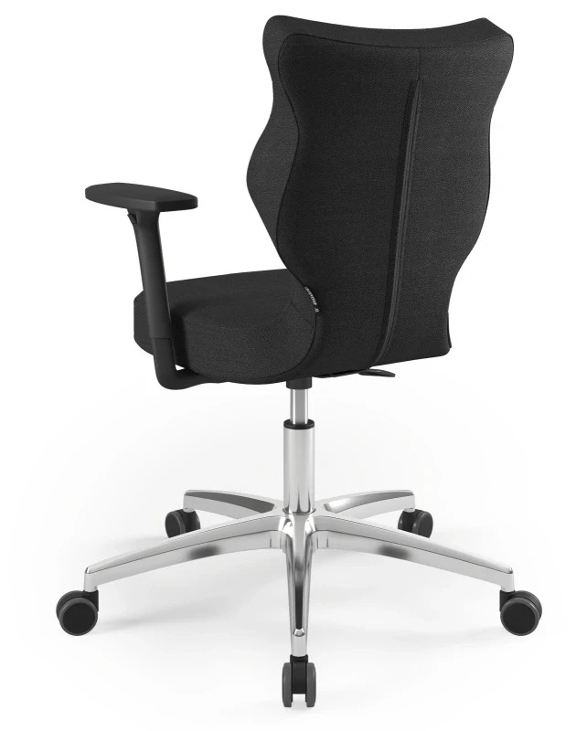 Krzesło biurowe obrotowe do biurka Perto wzrost 159-188 cm aluminiowa podstawa kółka - Solar 1