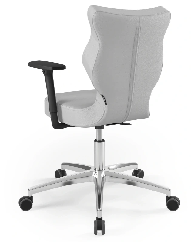 Krzesło biurowe obrotowe do biurka Perto Plus wzrost 159-188 cm aluminiowa podstawa kółka - Vega 3