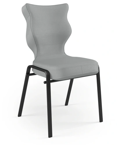 Krzesło konferencyjne ergonomiczne Uni wzrost 159-188 cm czarna podstawa