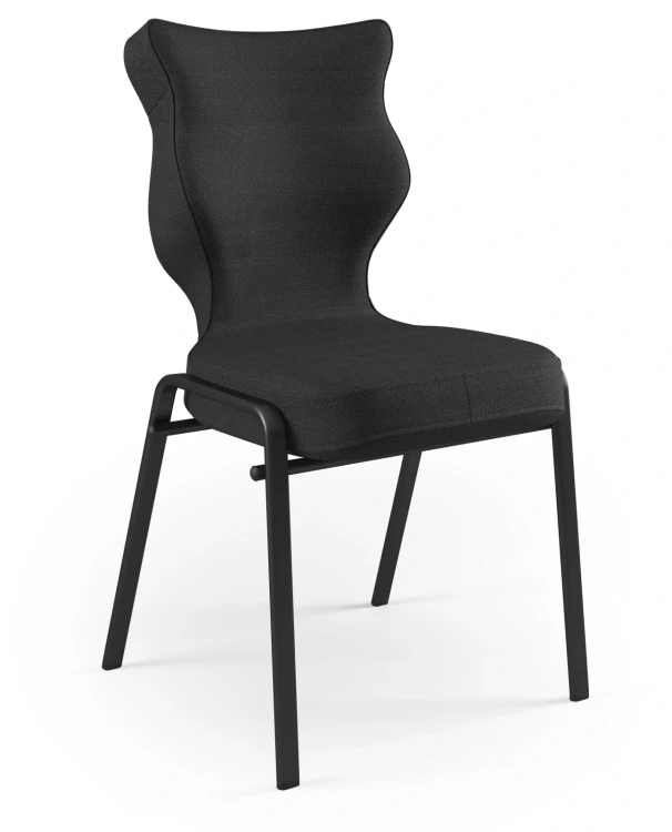 Krzesło konferencyjne ergonomiczne Uni wzrost 159-188 cm czarna podstawa - Solar 1
