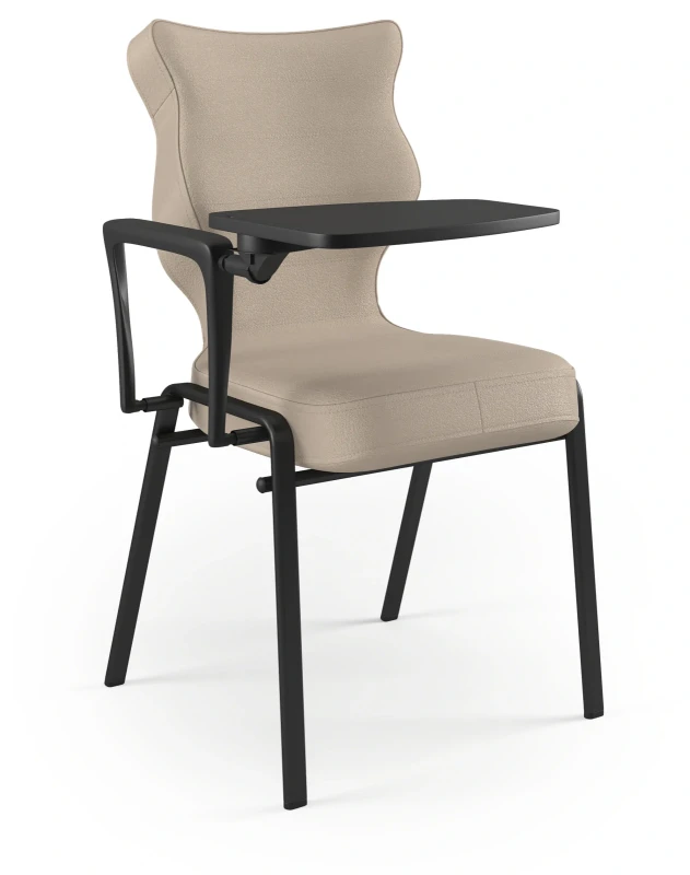 Krzesło konferencyjne ergonomiczne Uni Plus wzrost 159-188 cm czarna podstawa - Vega 26